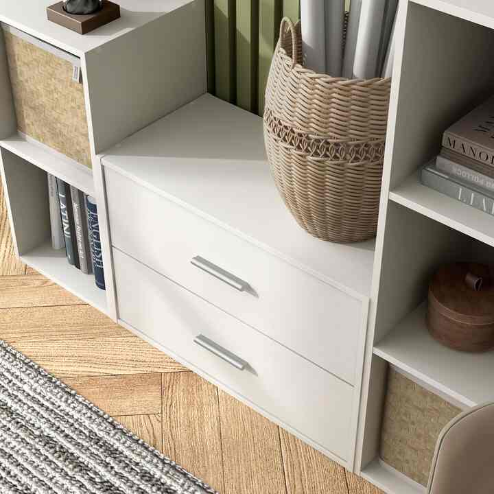 IKEA HAUGA 8-drawer dresser (2 colors) | Storage Drawers Traditional Style  Cabinets | Ohouse