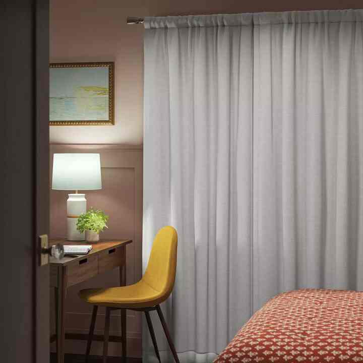 Threshold Blackout Henna Window Courtain Panel White (3 sizes)