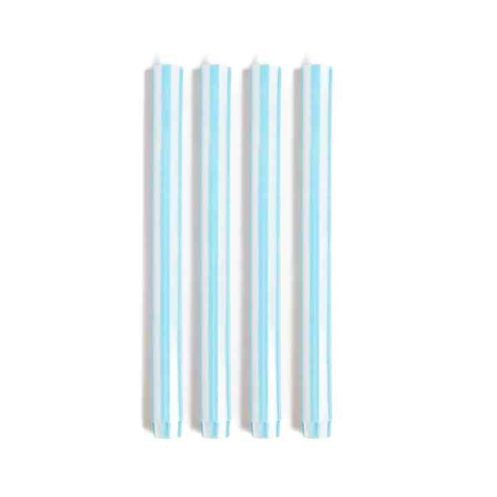 Stripe Dinner Candles (Multiple options)