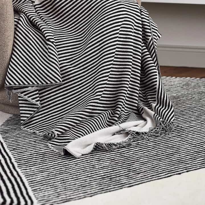 Stripes Cotton Throw