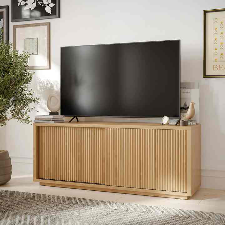 Beautiful Fluted TV Stand