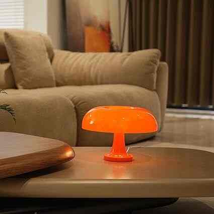 Orange Bedside Lamp