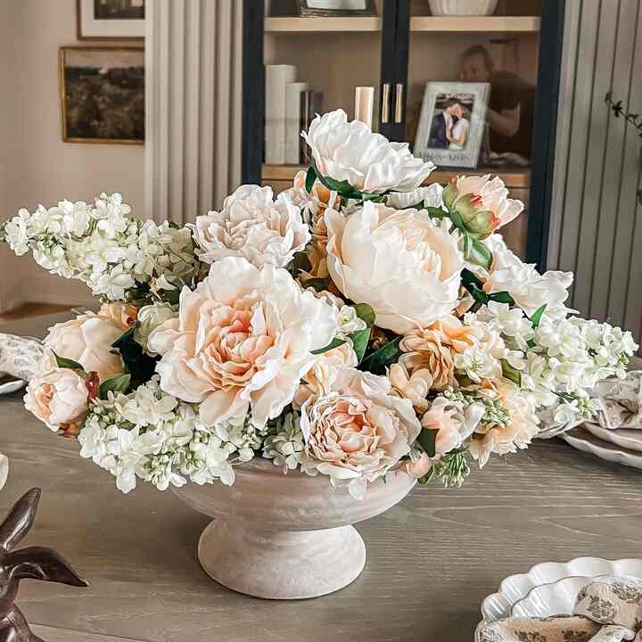 Real Touch Peony Flowers