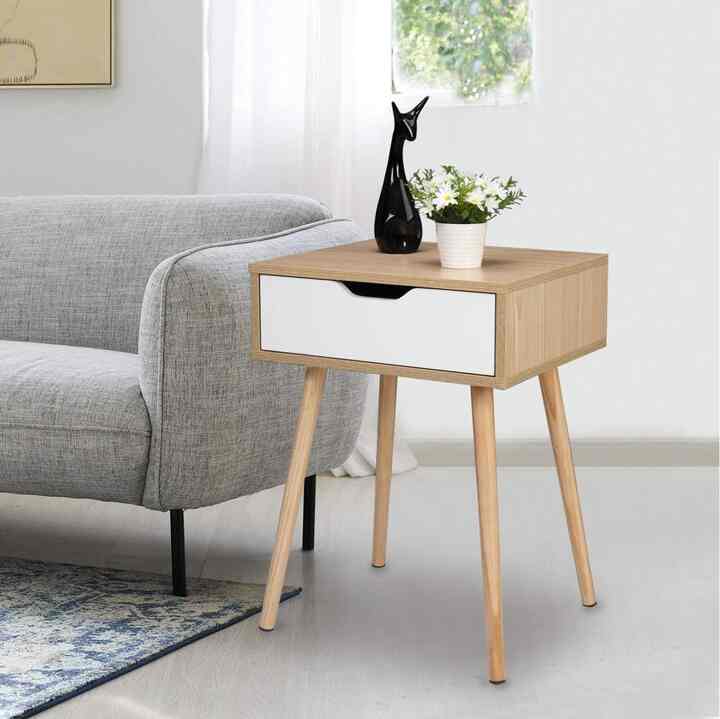 Nightstand End Side Table