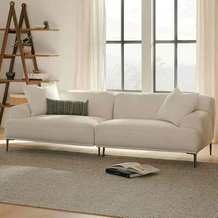 Abisko Quartz White Sofa (Multiple options)