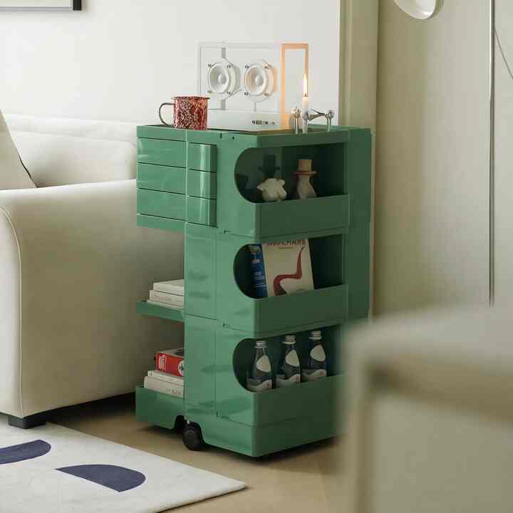 Poppy Rolling Cart (8 colors)