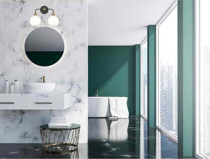 Linea di Liara Lukasa Modern Bathroom Vanity Lights