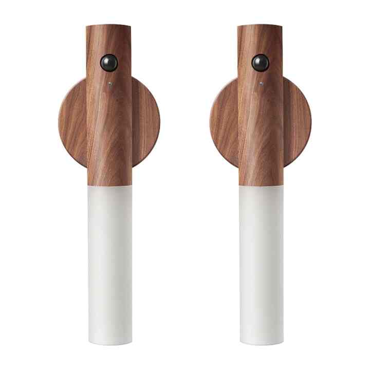 Landgoo Wooden Motion Sensor Lights