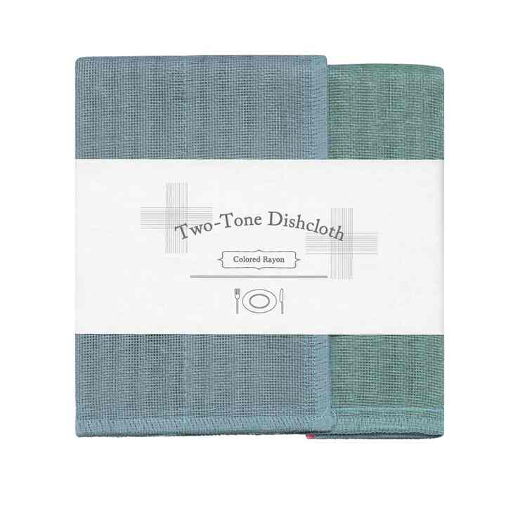 Two-Tone Dish Cloth (4 colors)