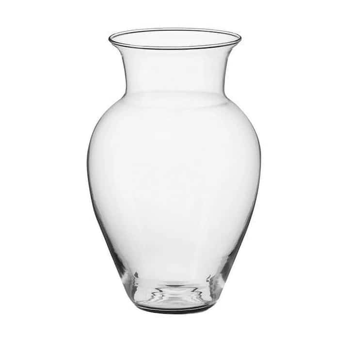 Libbey Clear Glass Spring Valley Floral Vase