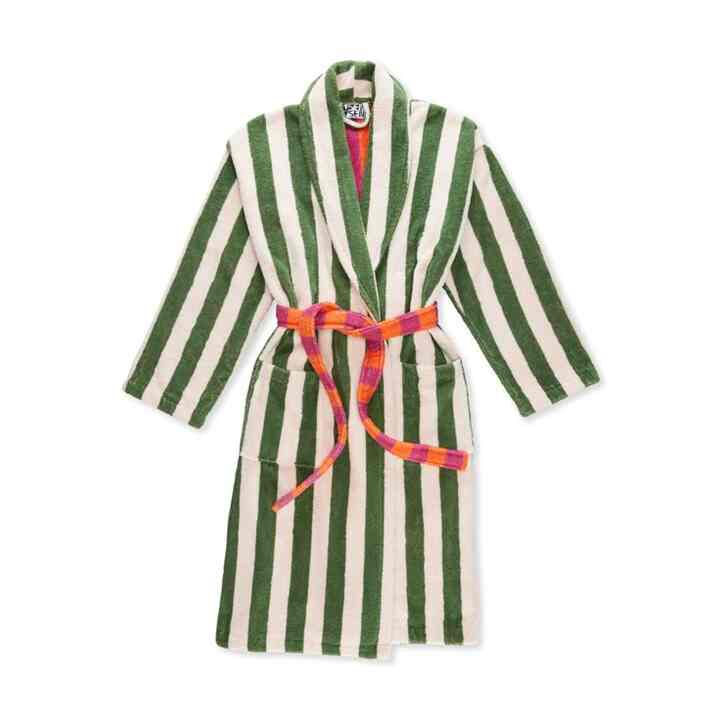 Striped Bathrobe