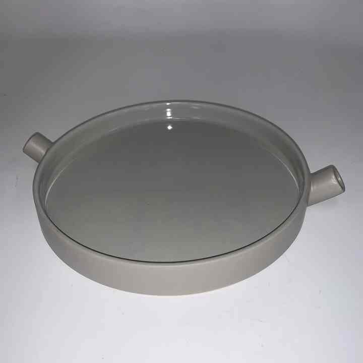 Grey 8" Plate by Catherine Lovatt for Serax