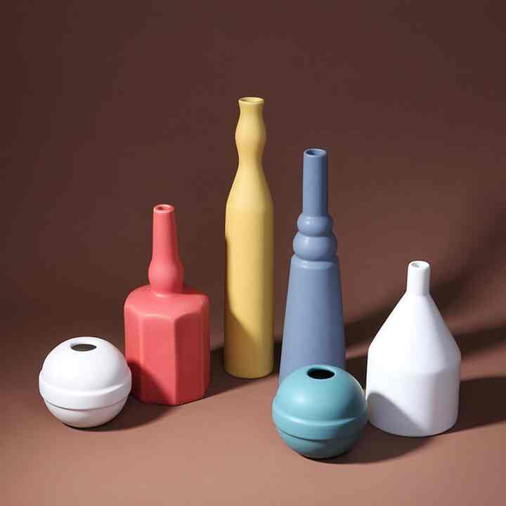 Office Decor Modern Simple Ceramic Vases