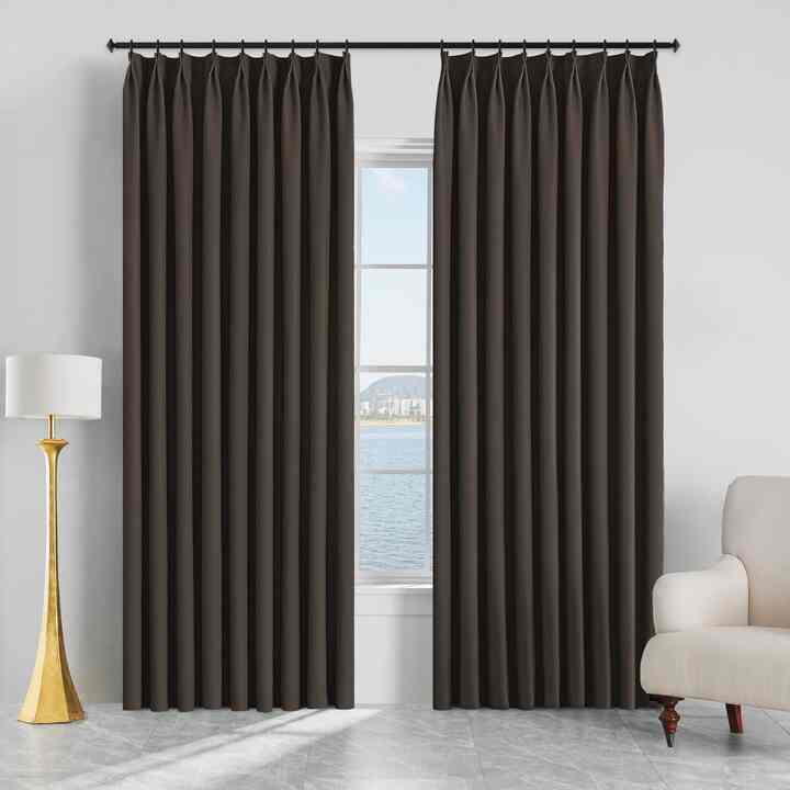 MAIHER Blackout Pinch Pleated Curtain