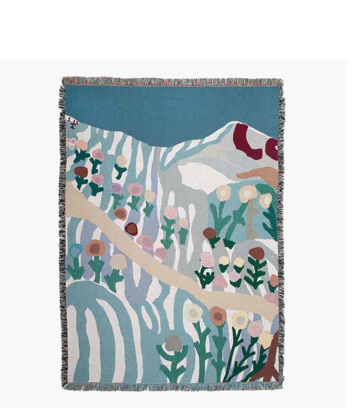 Slowdown Studio Leonard Throw Blanket