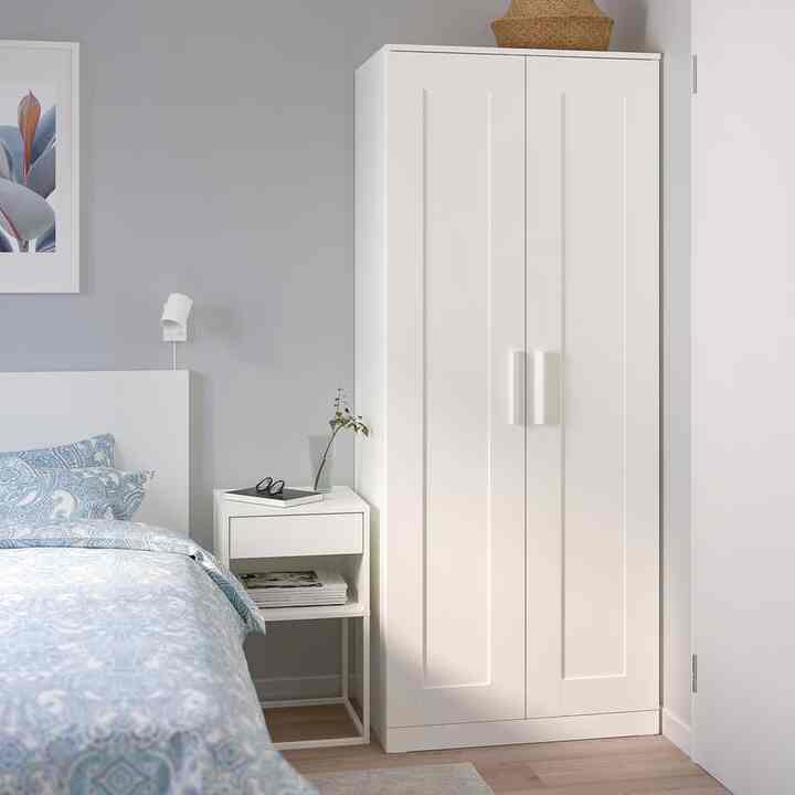 BRIMNES Wardrobe with 2 doors