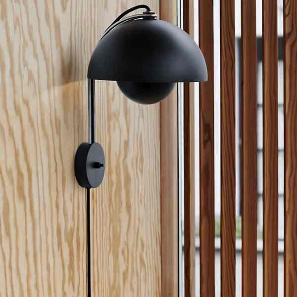 Flowerpot VP8 Plug-In Wall Sconce (Multiple options)