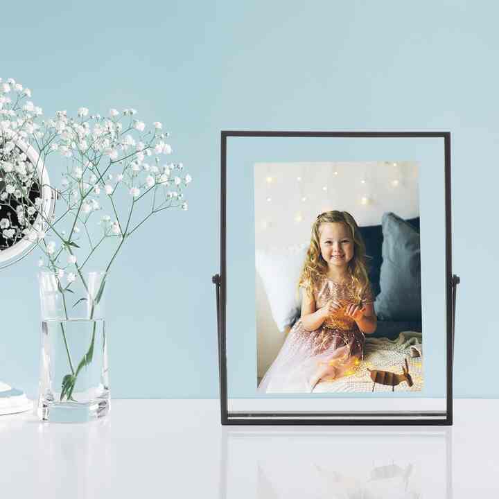 Lawrence Frames Metal Easel Float Picture Frame (Multiple options)