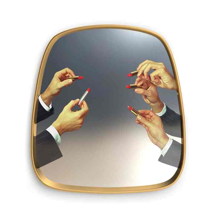 Mirror Gold Frame Lipsticks