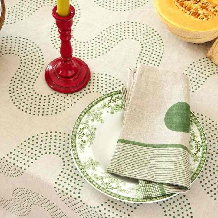 Squiggle Dot Tablecloth