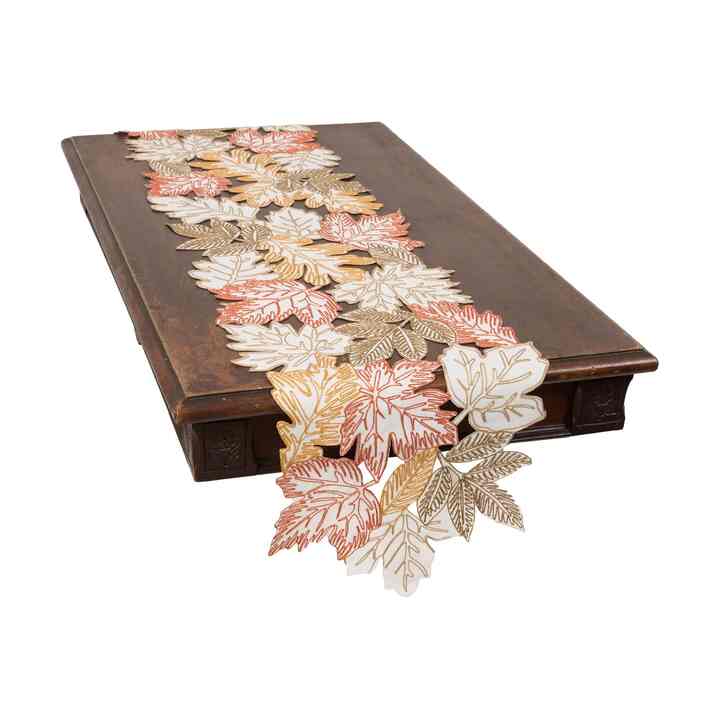 Xia Home Fashions Autumn Leaves Table Runner (Multiple options)