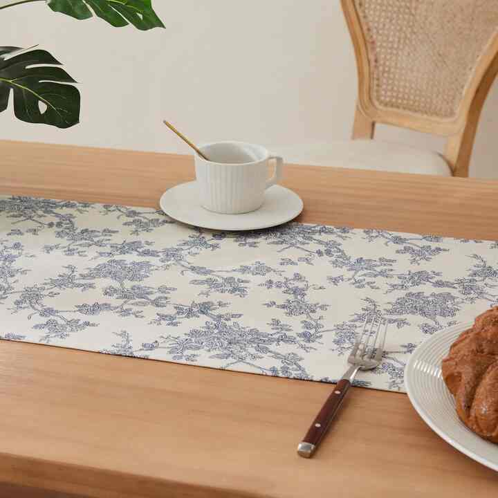 Cotton French Pastoral Table Runners (Multiple options)