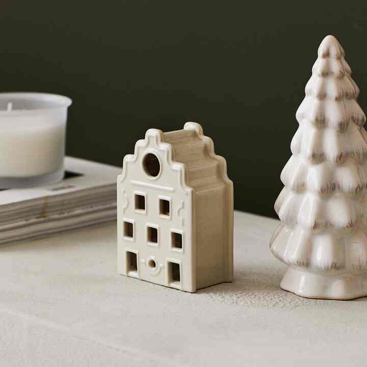 Stoneware Holiday Decoration