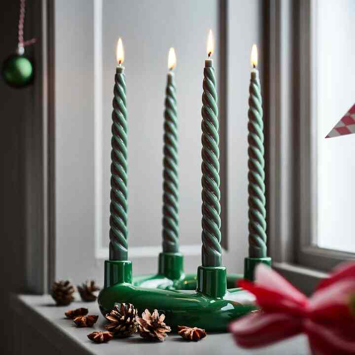 VINTERFINT Unscented Taper Candle