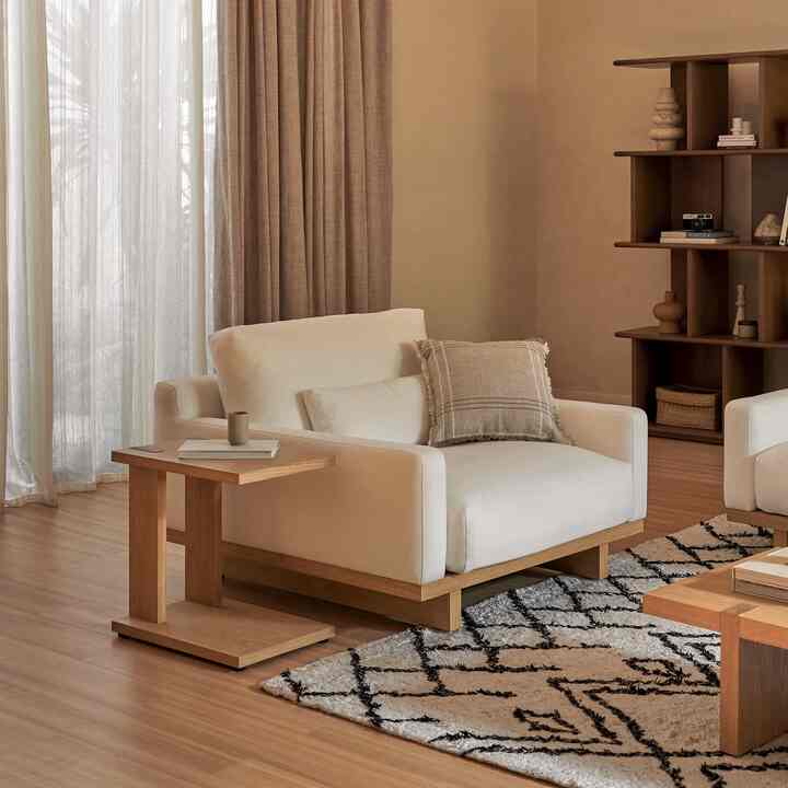 Mori Performance Fabric Armchair (Multiple options)