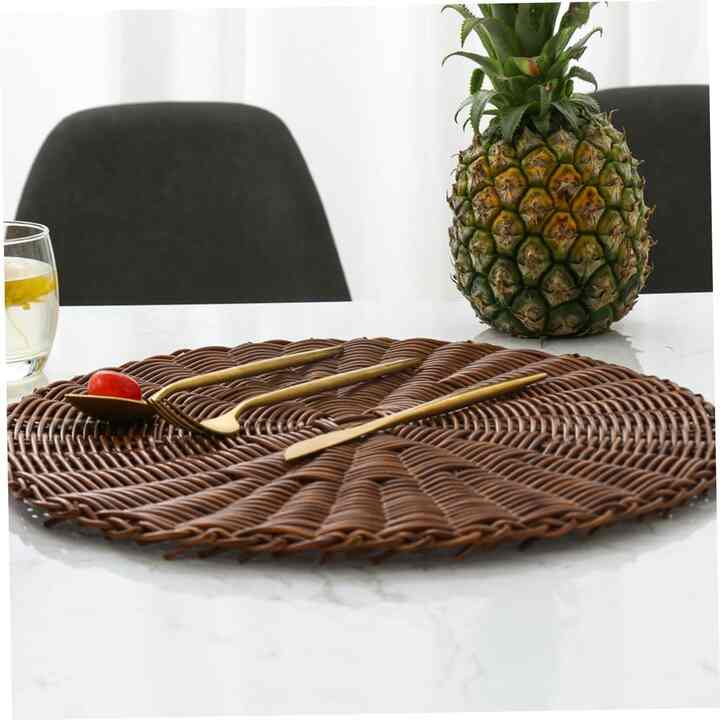 SAFIGLE Woven Placemat Non-Slip Heat Resistant Table Mats