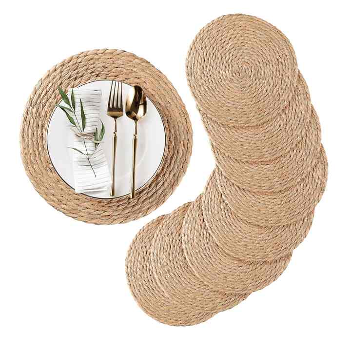 Woven Round Placemats