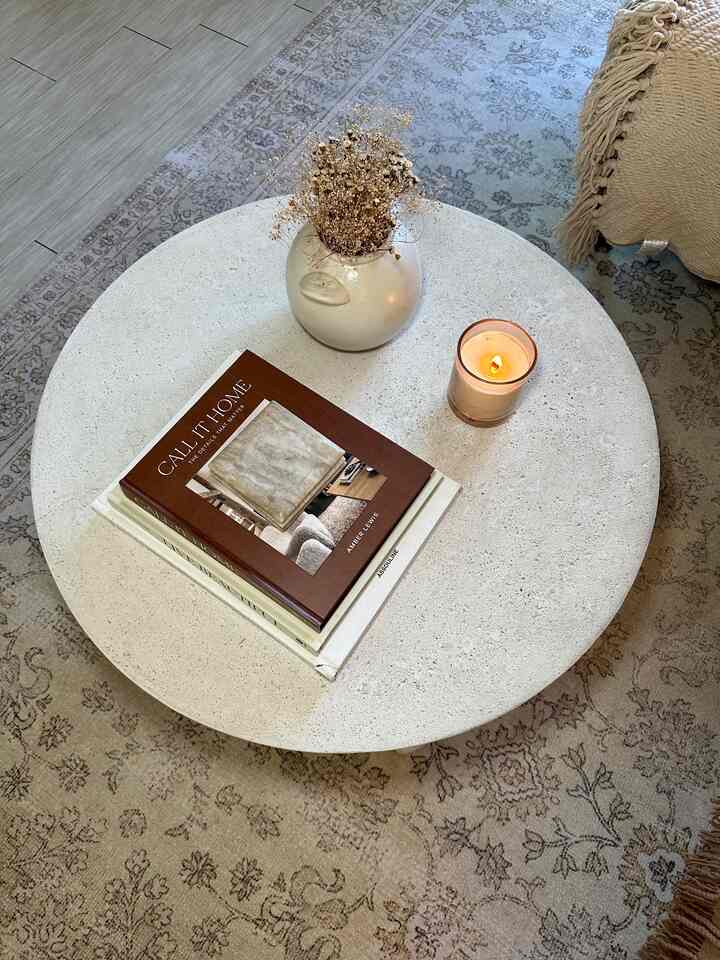 Lava stone coffee table details #coffeetable #books #coffetablebook #livingroom 
