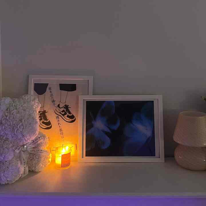 candle corner of mi room 🧘🏻‍♀️ #zen #namaste 