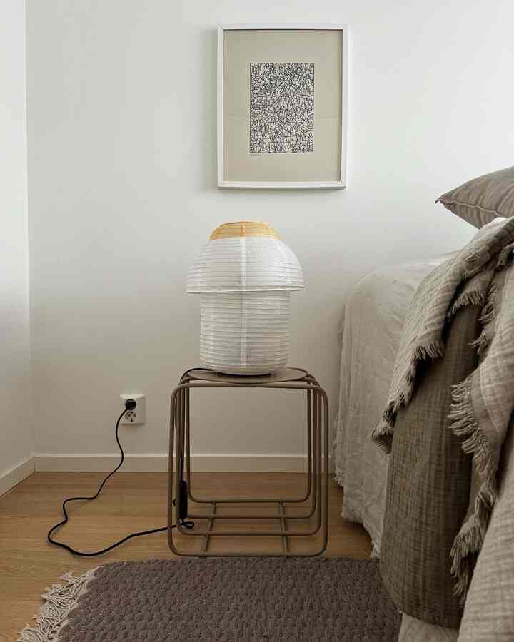 Serene sophistication in shades of light grey ✨ Credit: @1001098787 #GreyInteriors #ModernElegance #HomeStyling #cozybedroom