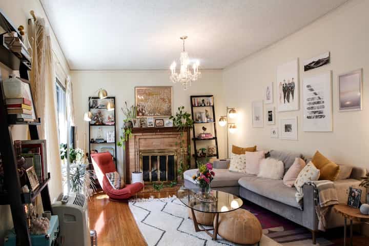 Collected, not decorated This home has a little bit of everything #EclecticStyle #HomeVibes