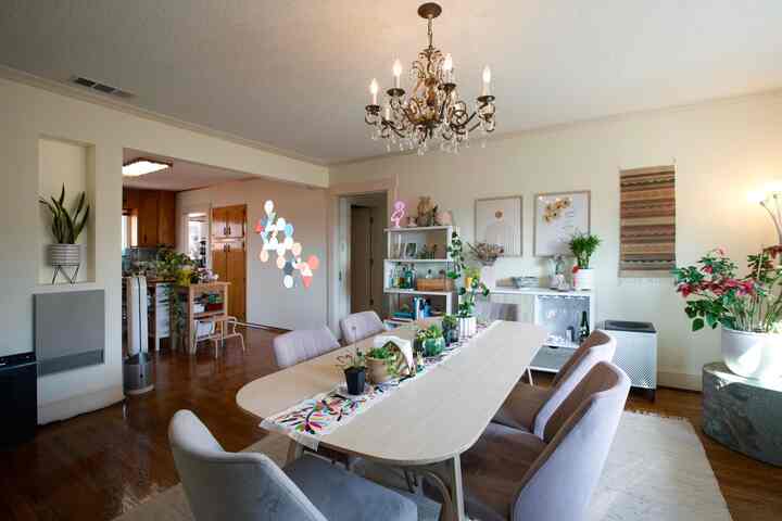 The joy of creating a home that feels collected, not curated #LivedInLook #EclecticHome