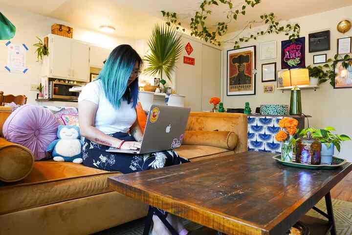 I love the look of burnt orange/wood for that extra warmth and vintage look #eclectic #curated