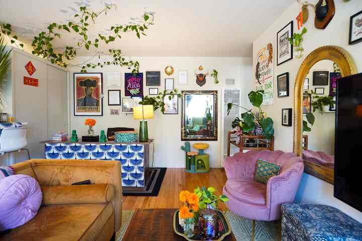 Color from every corner of my home #vintage #eclectic
