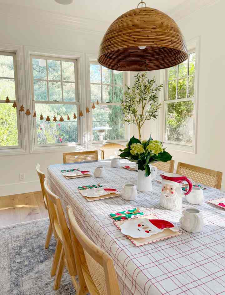  #christmasdecor #ChristmasHomeParty #christmasplacesetting