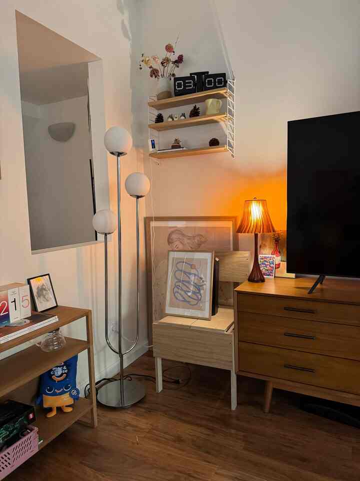 #cozy #livingroom #midcentury #mcm #wooj #ikea