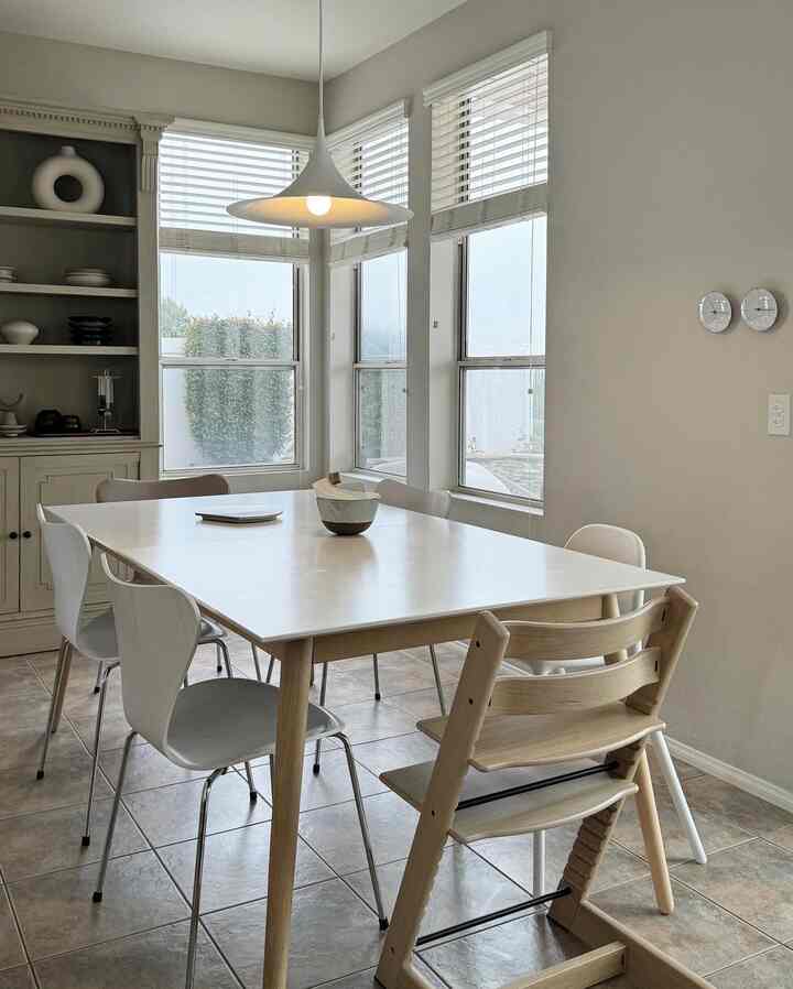 Natural diningroom interior. 

#stokke #tripptrapp #highchair #naturalinterior #naturaloak #naturalinterior #naturalism