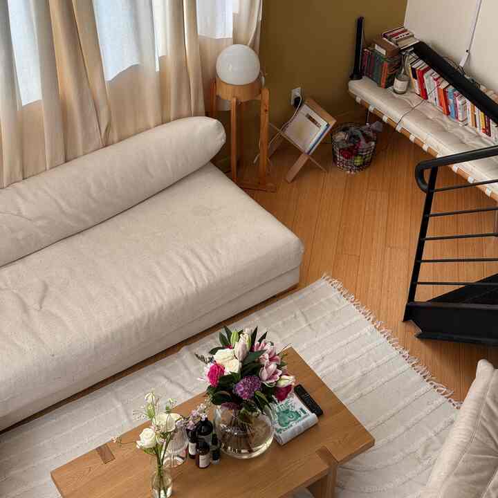 birds eye view #cozyhome #loftapartment #japandi