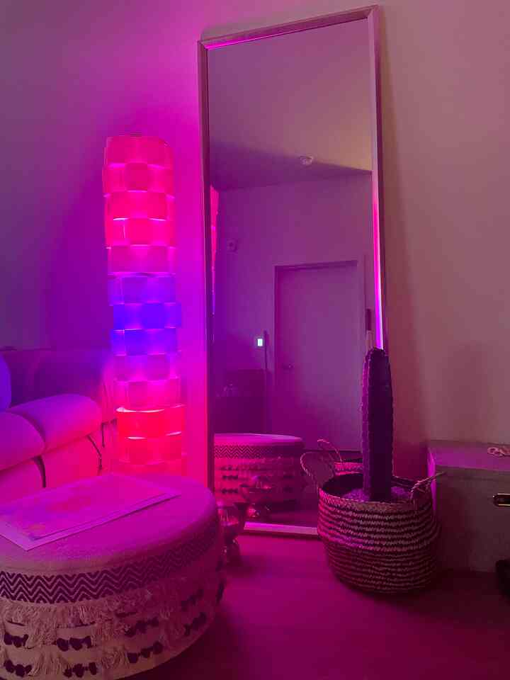 Mood lighting for Valentine’s Day #valentinesday #nighttime #moodlighting