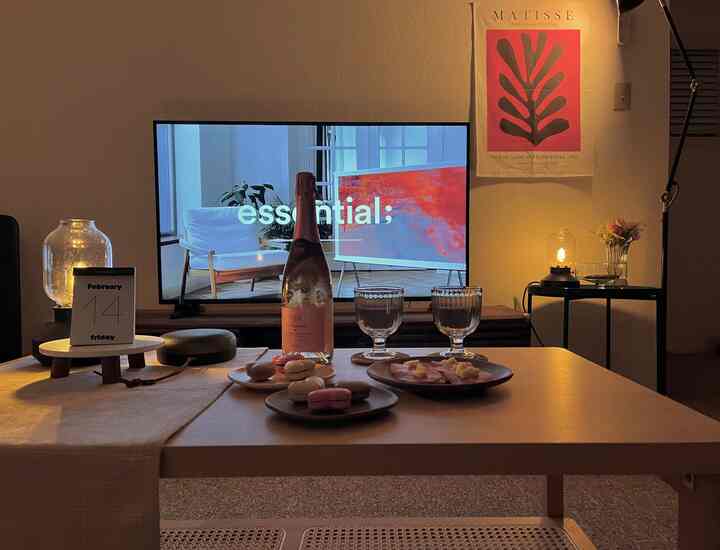 Kencan malam hari di rumah bersama suamiku💕

#moodlight
#woodenfurniture
#woodInterior
#cozyhome

