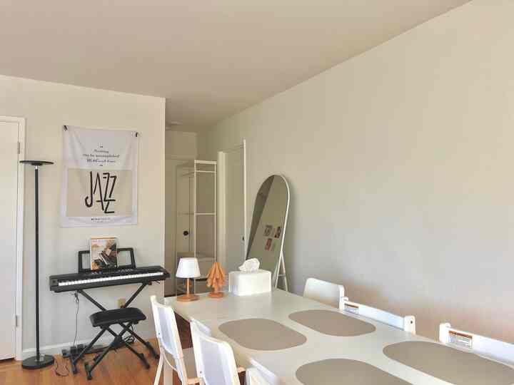 A place where many memories have been made and will continue to be🤍🩶

#modernkitchen
#minimalinterior
#ikeainterior
#whiteinterior