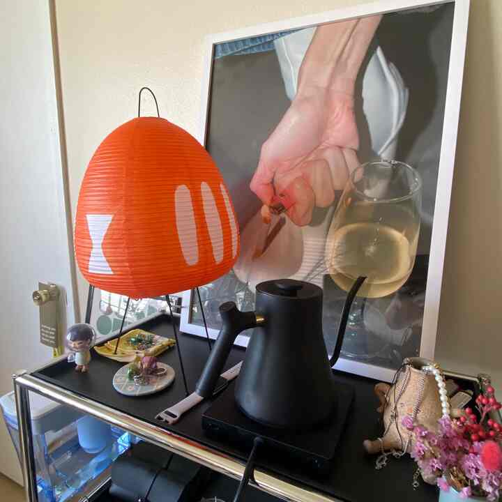 Going to change this around soon 🤭 #akarilamp #mcm