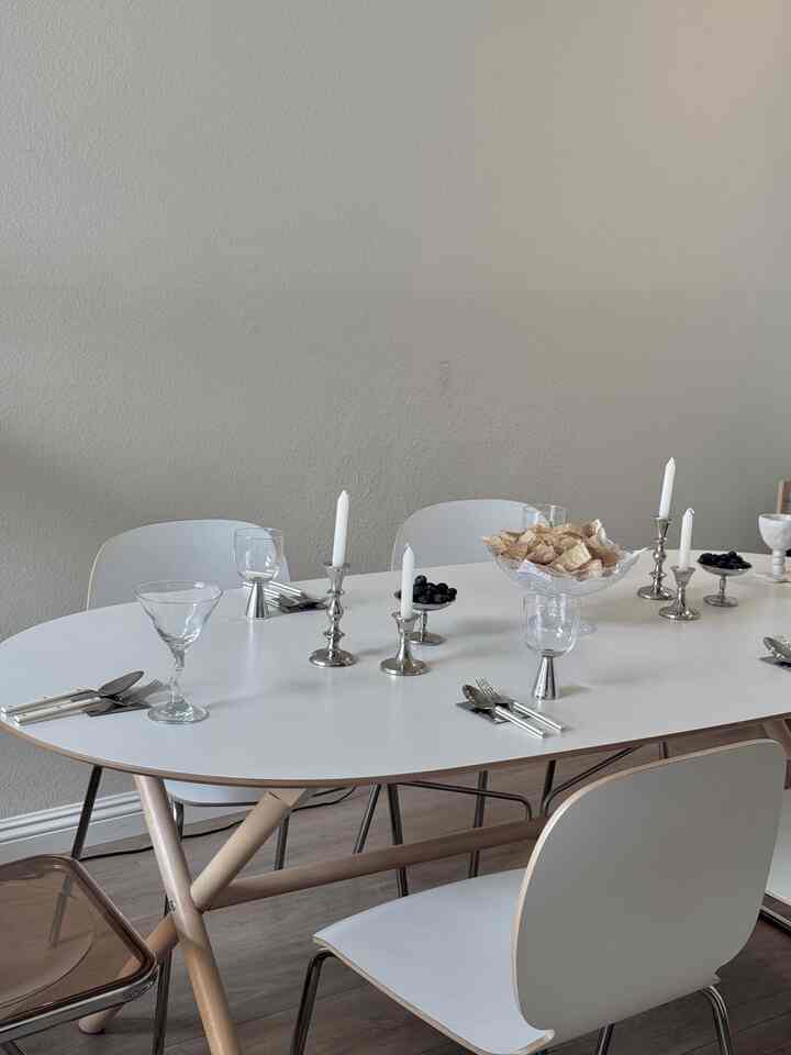 #diningtable #ikea #whitewoodinterior 