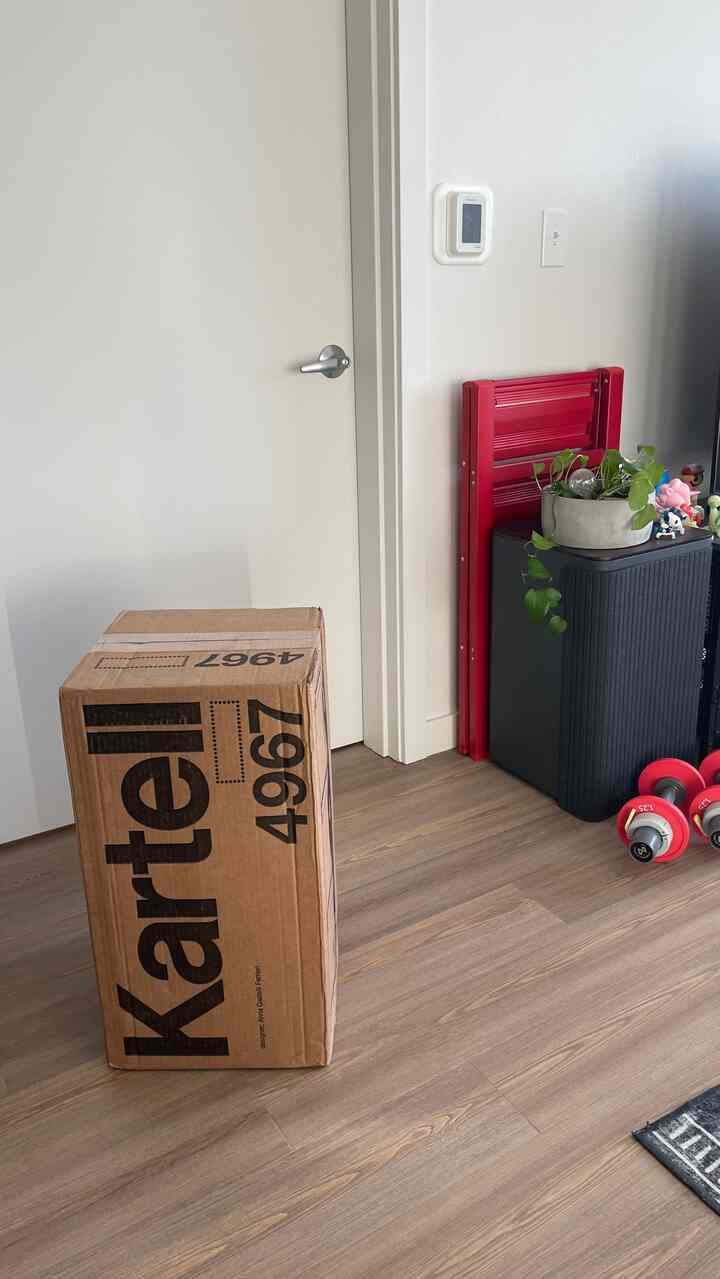 Unboxing my new storage unit for organizing #organization #unboxing #storagespace 