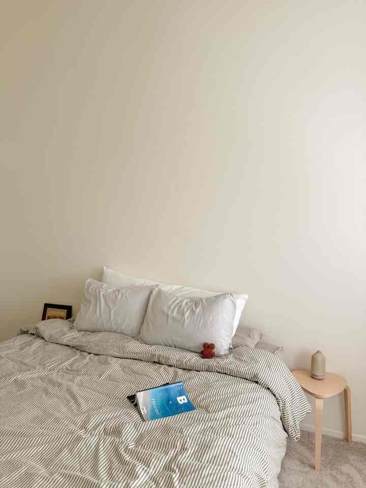 I recently upgraded my sleep with the Red Land Cotton duvet cover and the Frankenmuth Wool comforter - warm in winter, breathable year-round. Cozy comfort at its best! 

#cozybedroom #minimalliving #minimalinterior #minimalism #bedroom #beddingset #ikea #ikeastool #stool #woolcomforter #warmfeeling #warminterior #simpleinterior #simplelife #bedding #comfort  #naturalinterior #beigeinterior #japandi 