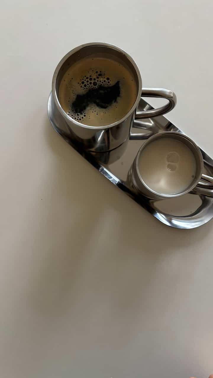 Can’t believe stainless steel products can look this stunning! ✨ 

#ElegantDesign #StainlessSteel #metal #diningtable #coffeecup #plate #cupandsaucer #tableware 